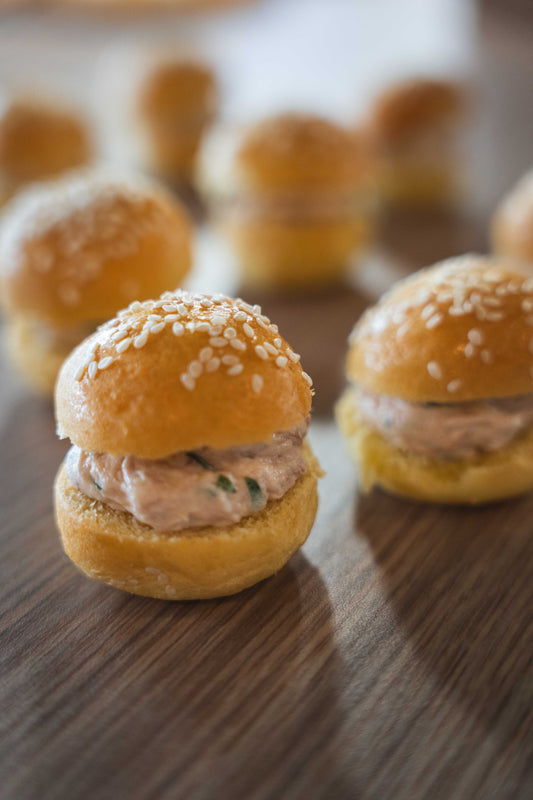 Mini bun rillettes de thon